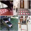 2.5cm/5cm/10cm*5M Red-Yellow Twill Anti Slip Tapes Non-Skid Treads Waterproof Sticker Adhesive Non-Slip Strips For Stair Walkway