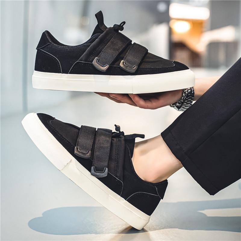 Trend Pánské Obuv pro volný čas Tenisky na plátno Pro muže Pohodlné Vulkanizované Boty Pánské Ploché Pánské Tenisky Boty Britský styl