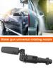 360 Degree Rotating High Pressure Washer Gun Nozzle Adjustable Angle Water Gun Adapter Car Wash Nozzle Washer Tips for Karcher