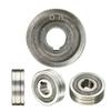 2pcs V-Groove Knurled Groove Mig Welder Wire Feed Drive Roller Roll