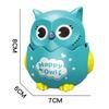 Press and Go Cartoon Owl Toy for Kids Inertia Glide Car with Interactive Educational Fun for Toddlers Boys Girls