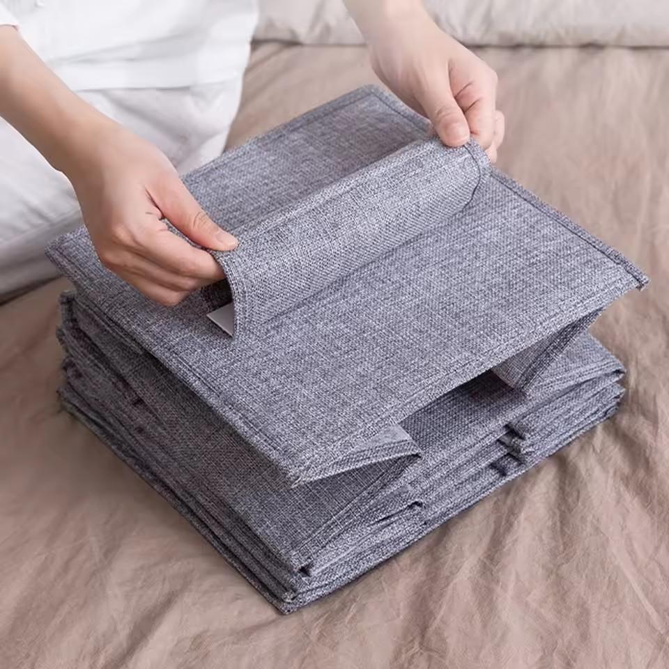 1/3/4/5 Layer Portable Wardrobe Hanging Storage Bag Interlayer Drawer Type Clothes Hangers Holder Hanging Closet Organizer