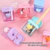 2Pcs Cartoon Pencil Sharpener Single/Double Hole Pencil Cutter Tool Student Stationery Simple School Office Supplies