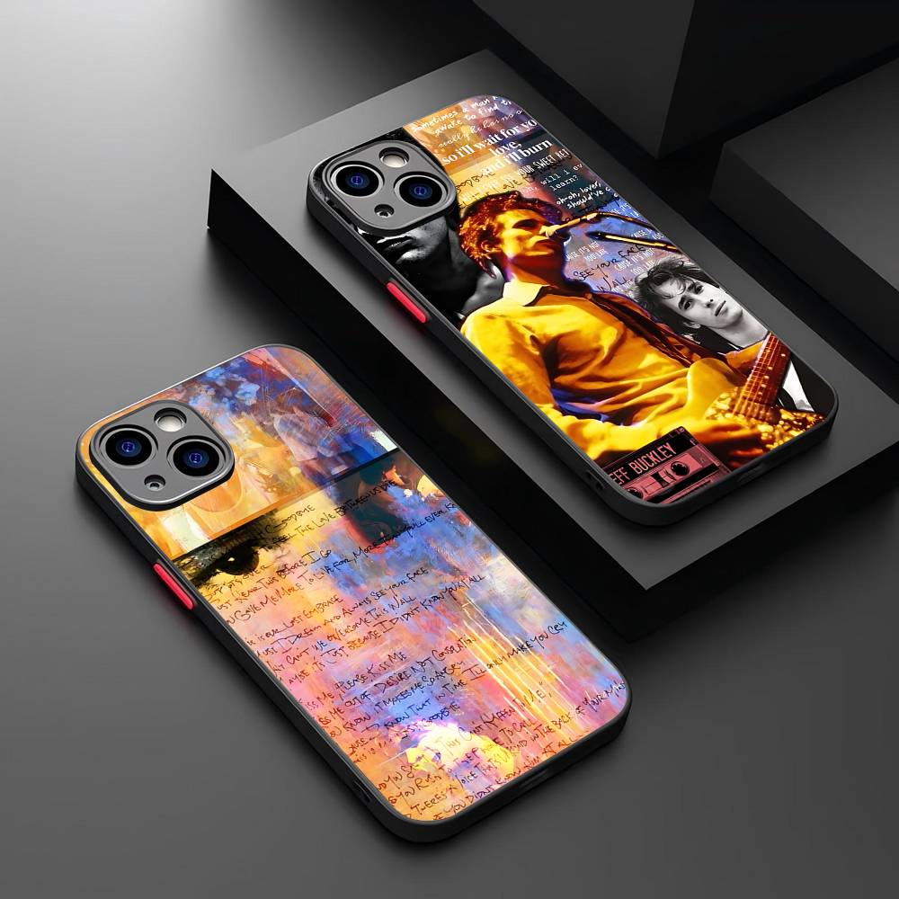 J-Jeff B-Buckley Phone Case For IPhone 16e 16 15 14 13 12 11 Pro Max X XS MAX Plus Spuerstar Matte Cover