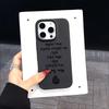 Black Flame Phone Case For iPhone 17 Air 16 15 14 13 12 11 Pro Max Plus Mini SE 2020 2022 God Almighty Always Love Me