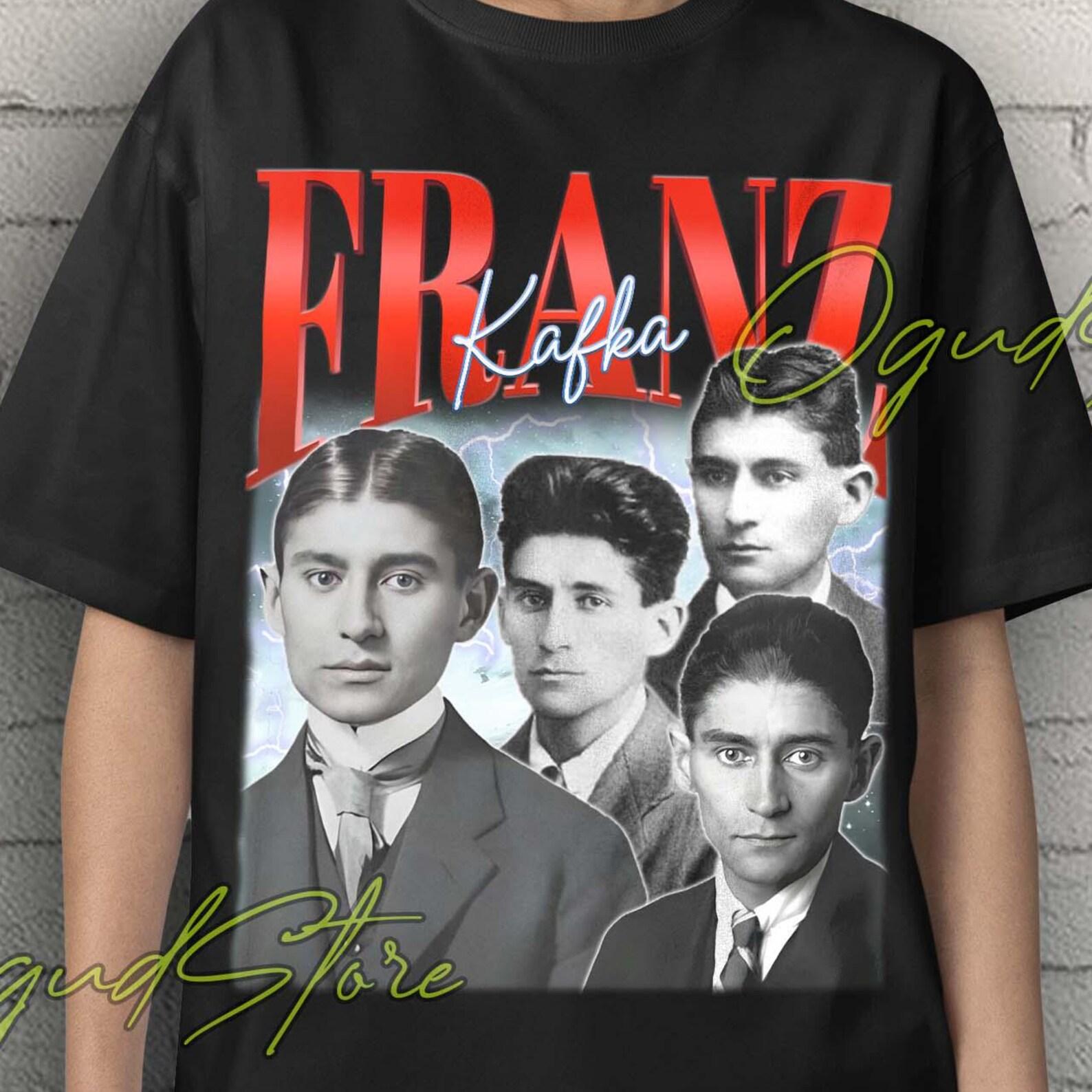 Franz Kafka Shirt, Franz Kafka 80s Tee, Franz Kafka Retro 90s Shirt, Franz Kafka Sweatshirt, Franz Kafka Meme Tees, Franz Kafka Clothing S