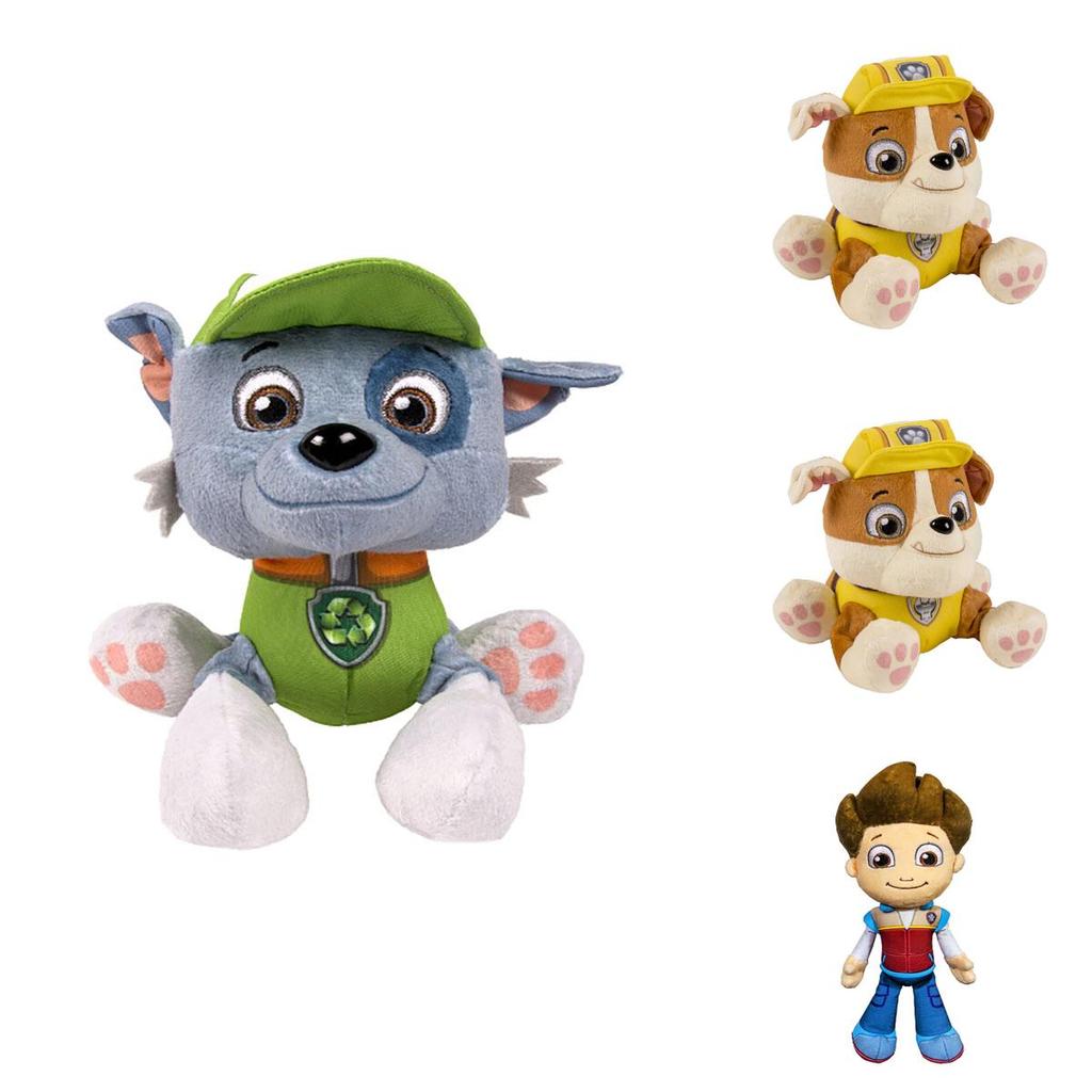 Adorable Paw Patrol Plush Toys Featuring Ryder Marshall Rubble Chase Rocky Zuma Skye