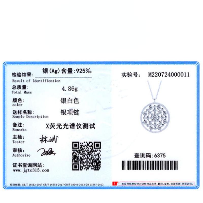 Tancise S925 Sterling Silver Colier cu pandantiv cu personalitate de lux Colier clasic Tide pentru femei Colier Cadou de petrecere