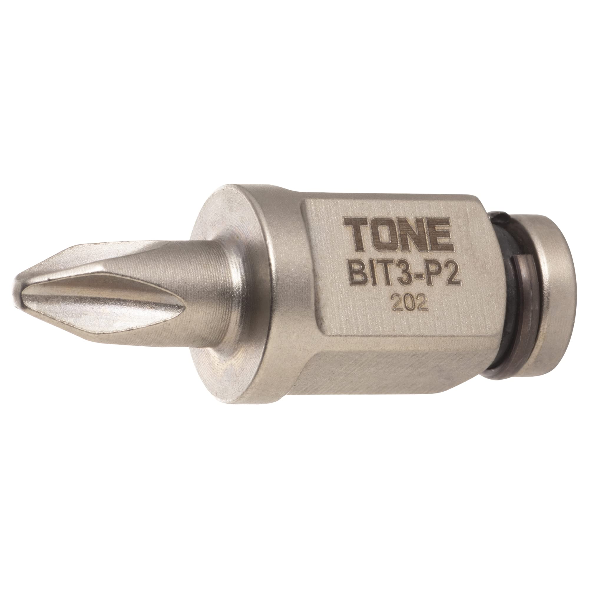 

Драйвер TONE Bit Drive BIT3-P2 9,5 мм (3/8 ) (+)No.2