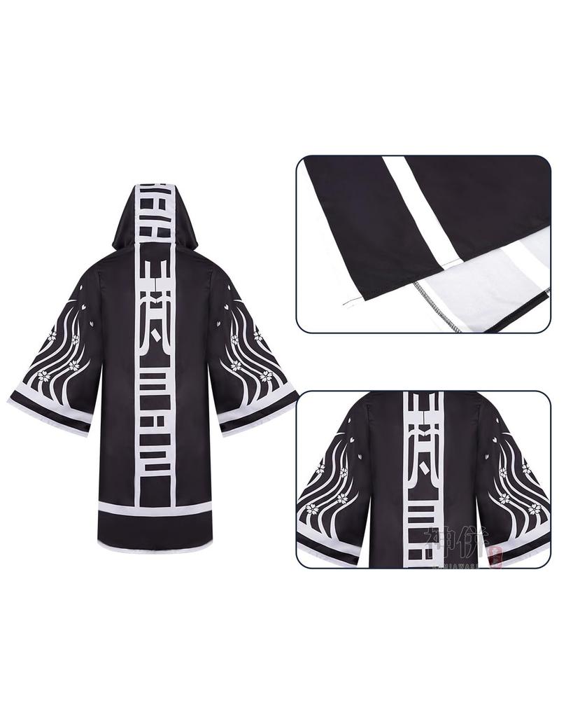 [Divine Quality] Kawaragi Senju Cosplay Wig (Includes Bon) from Tokyo Revengers, Adult Costume for Cultural Festivals, Events, and Stage Performances