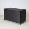 Modern Design Outdoor Deck Storage Box Durable Wicker with Aluminum Frame All Weather Garden Furniture Patio Lockers