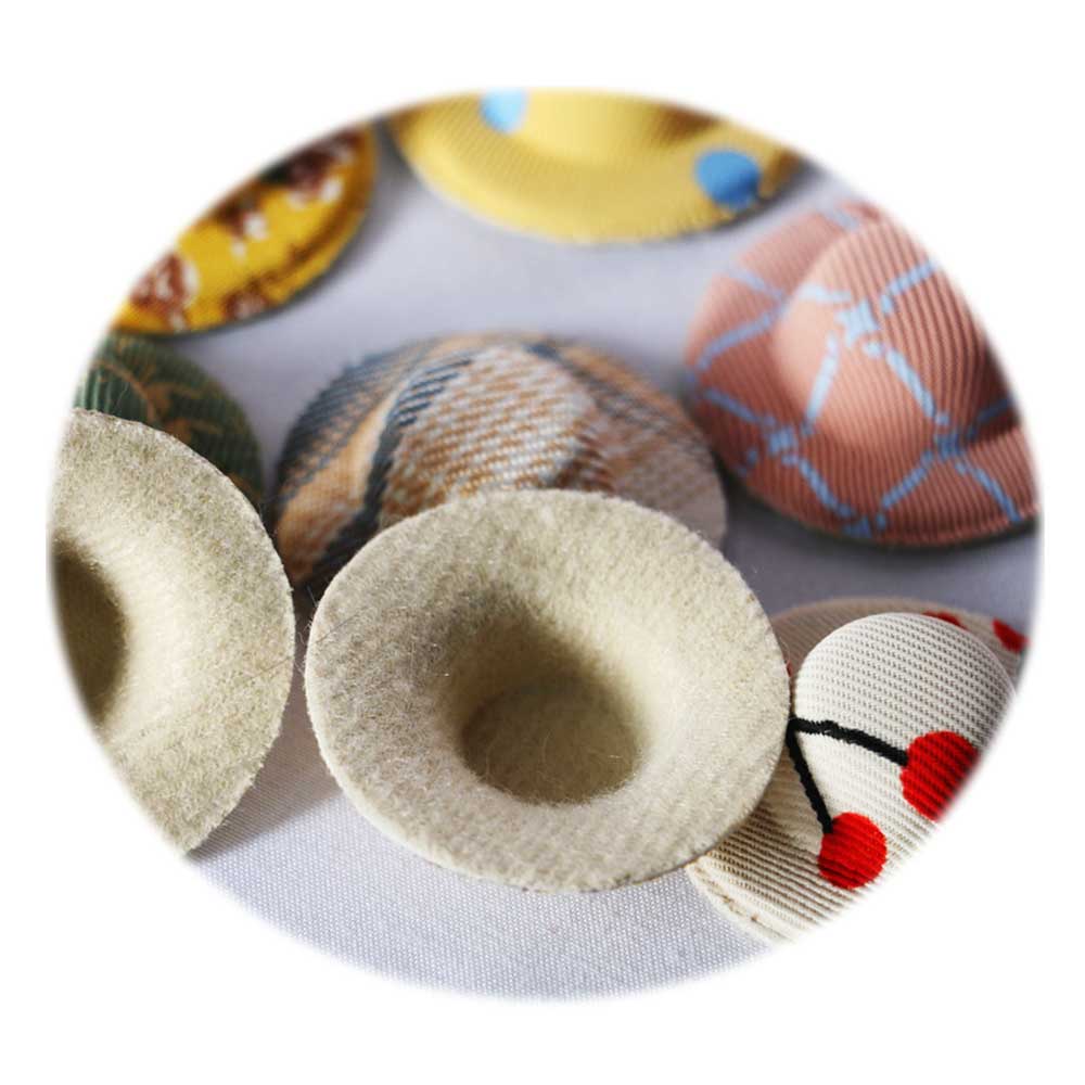 100Pcs Doll Hat Fashion for Doll Accessories Hat Gift Baby DIY Toy Dollhouse Miniature Original DIY Accessories