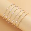 Gift Rhinestone Fashion Simple Metal Dress Ornament Korean Style Belt Female Belt Sexy Waist Chain