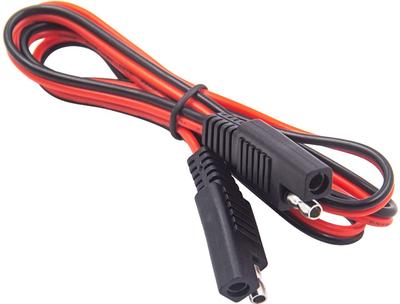 Audiofan SAE-Steckverbinderkabel 2-polig 18AWG Verlängerungskabel Polarität (Rot schwarz) Bitte beachten Sie ca. 3,3 Fuß (1 m)