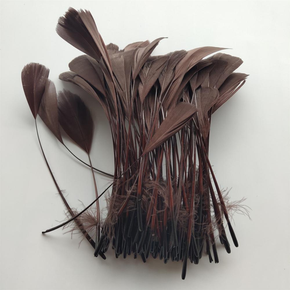 13 Farben Natürliche Gänsefedern 10 Stück 12-18cm/5-7 Zoll lang Weihnachtsdekoration Kleidung Schuhe Hut Accessoires