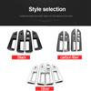 ABS Carbon Auto Tür Armlehne Panel Fenster Schalter Lift Tasten Abdeckungen Trim Für Volkawagen VW Golf 8 MK8 2022 Zubehör