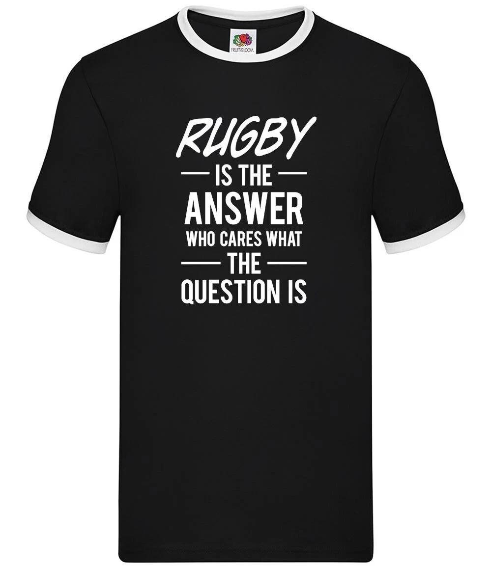 Rugby È Answer - Uomo Suoneria - Union League Ventola Love Squadra Player 4XL