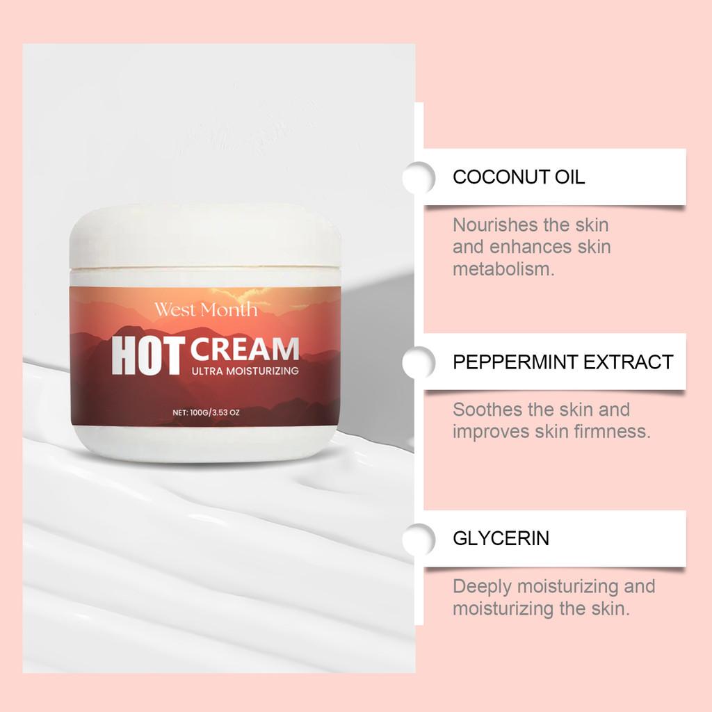West Month Firming Body Cream Nourishing Anti-aging And Sculpting Moisturizer For Arms And Legs