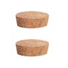 ChasCoCo Cork Set of 2 Cone Cork Stopper Cone Wooden