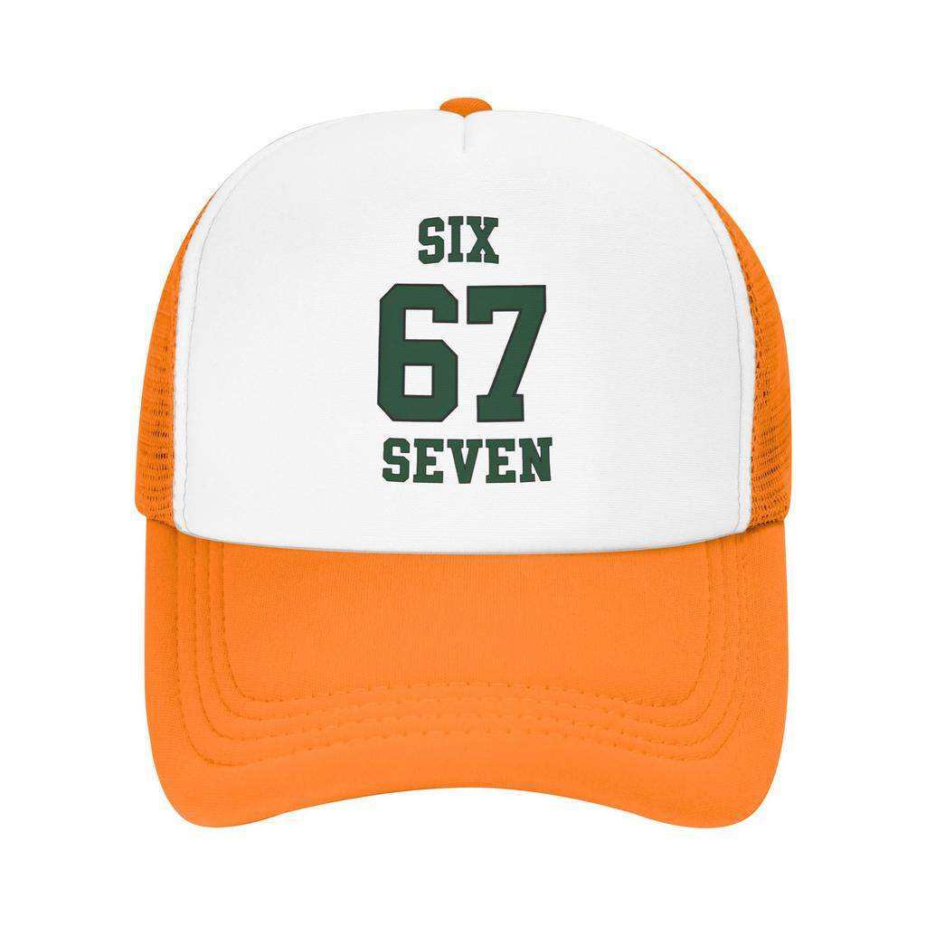 Custom Six Seven  Baseball Cap Unisex Women Breathable  Dad Hat Outdoor