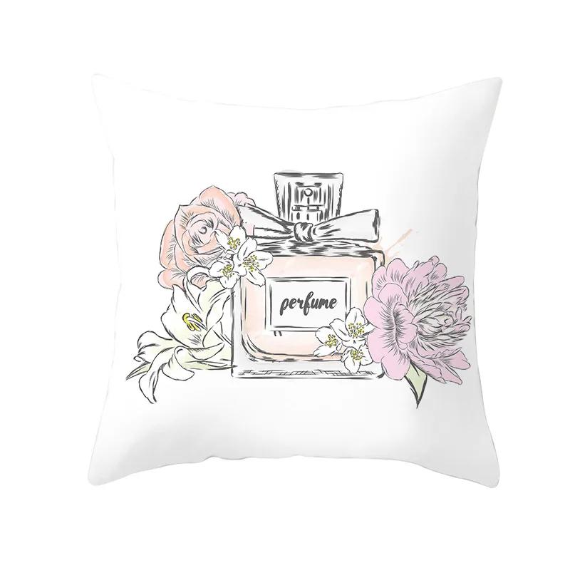 Valentine's Day Cushion Cover Romantic Wedding Party Decorations Print Cushion Cover Pillowcase Valentine's Day Gift