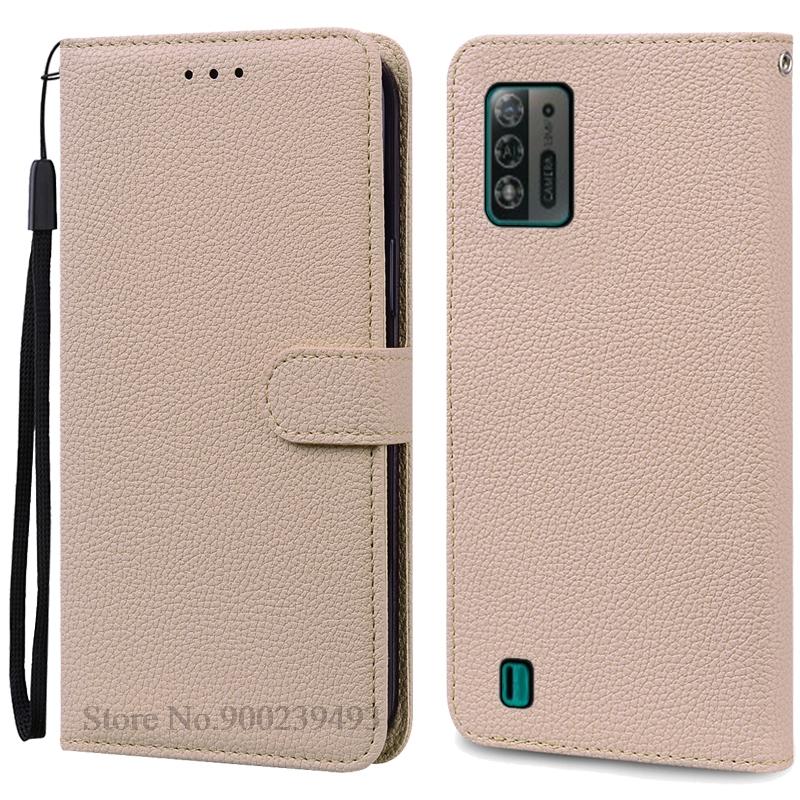 A52 Lite Pouzdro Pro ZTE Blade A52 Lite Pouzdro Měkké Silikonové Peněženkové Kožené Vyklápěcí Pouzdro Pro ZTE Blade A52 Lite Pouzdro TPU Zadní Kryt Etui