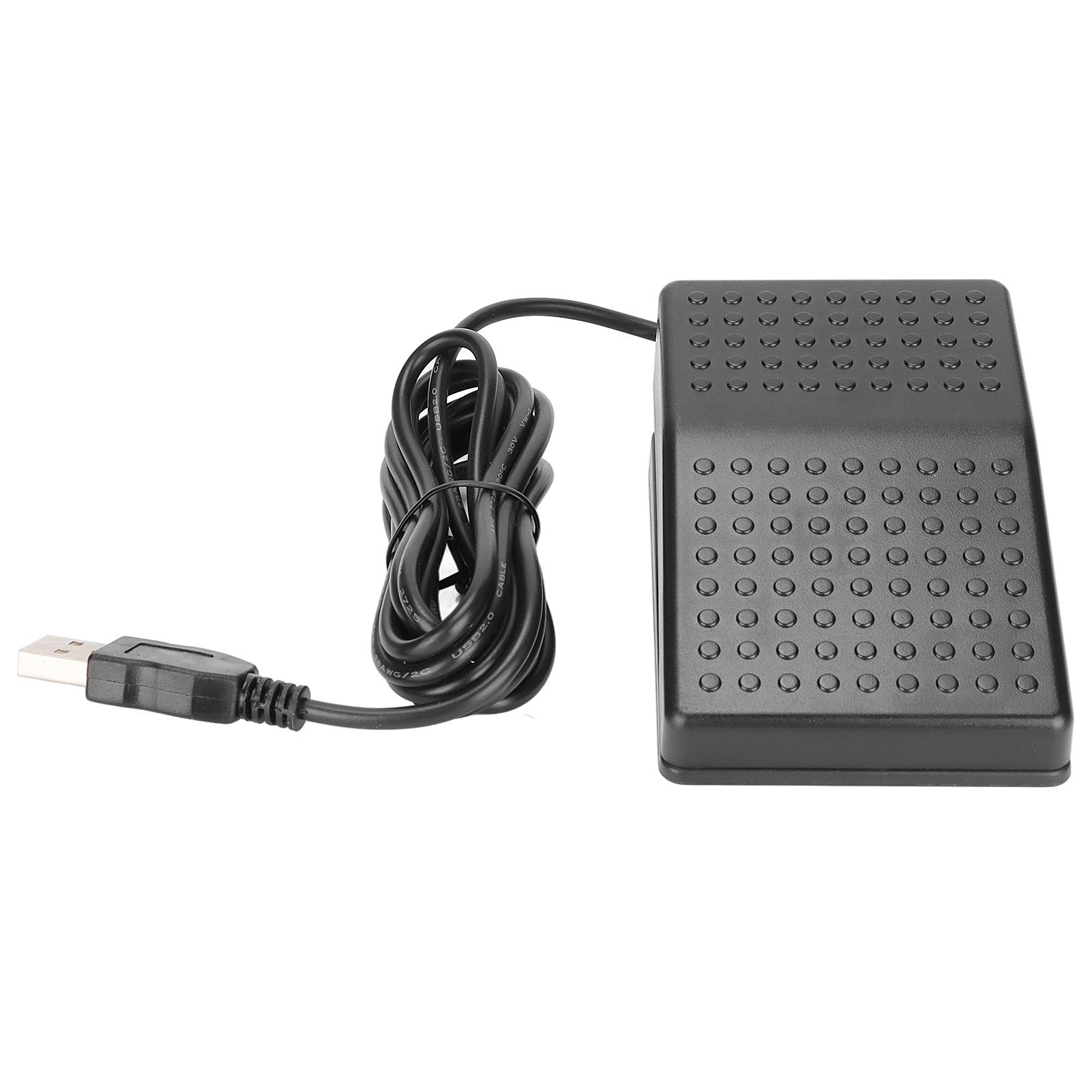 

USB Foot Switch Pedal Customized Programmable Keyboard Mouse Game Action Single Foot Switch Pedal with USB A Interface