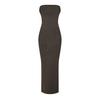 Jack Wills Womens/Ladies Ribbed Bandeau Slim Maxi Dress