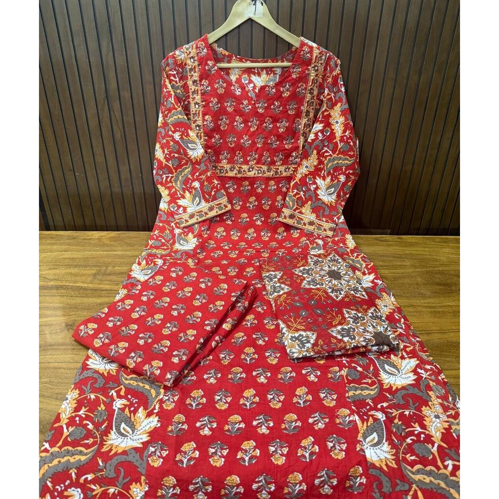 Indyjski Damski Designerski Zestaw Party Wear Top Tunika Kurti Spodnie Dupatta Salwar Kameez SC-2331