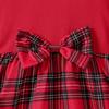 Girls' Red  Dress Spring/Fall Children's Fashion Long-Sleeve Princess Dress