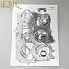 Outboard Motor Power Head Powerhead Gasket Set Kit 392615 392567 433941 18-4307 for Evinrude Johnson OMC BRP 20HP 25HP 30HP 35HP