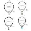 Cowboy Culture Themed Bohemian Necklace Adjustable Length Neckchain Clavicle Accessories For Versatile Styling
