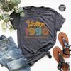36th Birthday Shirt, Vintage T Shirt, Vintage 1990 Shirt, 36th Birthday Gift for Women, 36th Birthday Shirt Men, Retro Shirt, Vintage Shirts