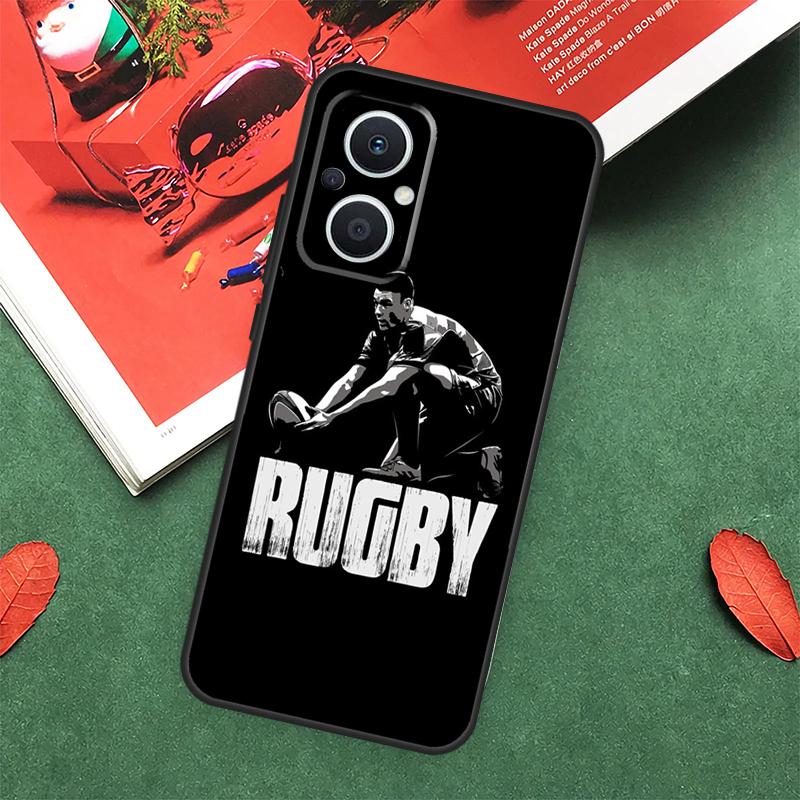 Rugby Football Sport Case For OPPO Reno 7 8 Lite 8T 10 11 12 13 Pro 12F 13F 14F OPPO Find X8 X6 X5 X9 Pro Cover