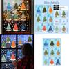 Tree Pvc Christmas Static Snowflake Decal For Christmas Holiday Decor Windows