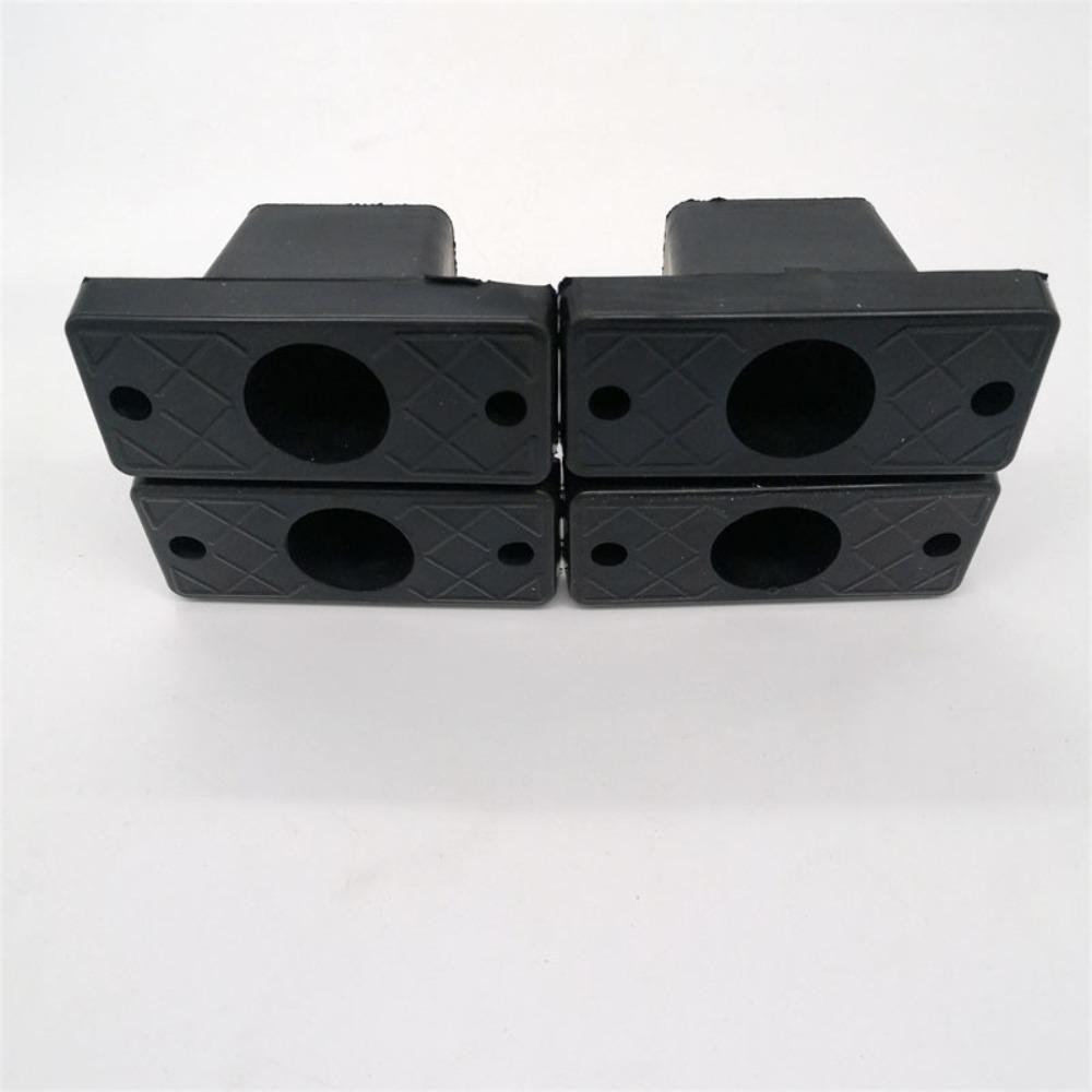 4Pcs Cushion Anti-Vibration Isolator Pads Foot Pad Rubber Mount Shock Vibration Damping Pad Roofs