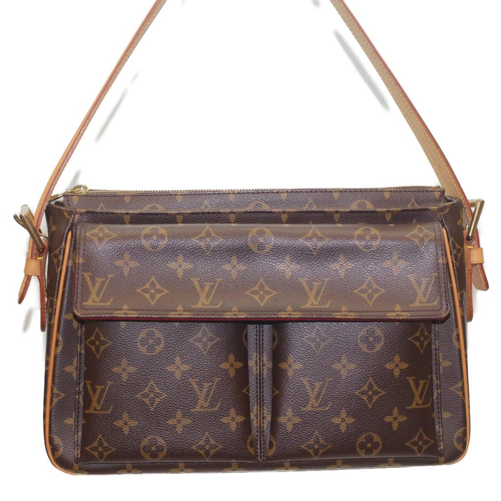 Louis Vuitton 04 M51163 Monogram Vivasite GM Shoulder Bag Monogram canvasUsed