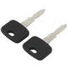 Garden Maintenance Black Silver Spare Ignition Keys Replacement Ignition Keys Secure Fit Smooth Operation Convenient Spare