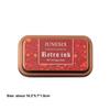 Portable Acid-Free DIY Crafts Ink Pads Quick Drying Safety Self Ink Stamp Vintage Durable Student Supplies Art Journaling