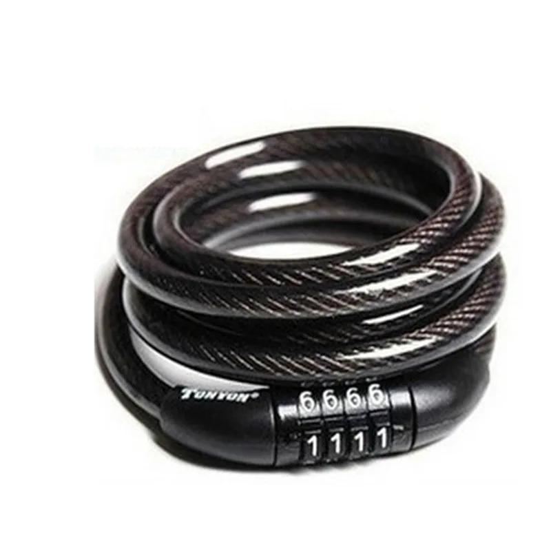 

4-Digit Heavy Duty Lock - Motorcycle/Bike/Scooter Anti-Theft чёрный
