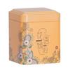 Tea Can Moisture-proof Portable Metal Wide Application Tea Storage Box for Home Multi-function Tea Containers for Living Room