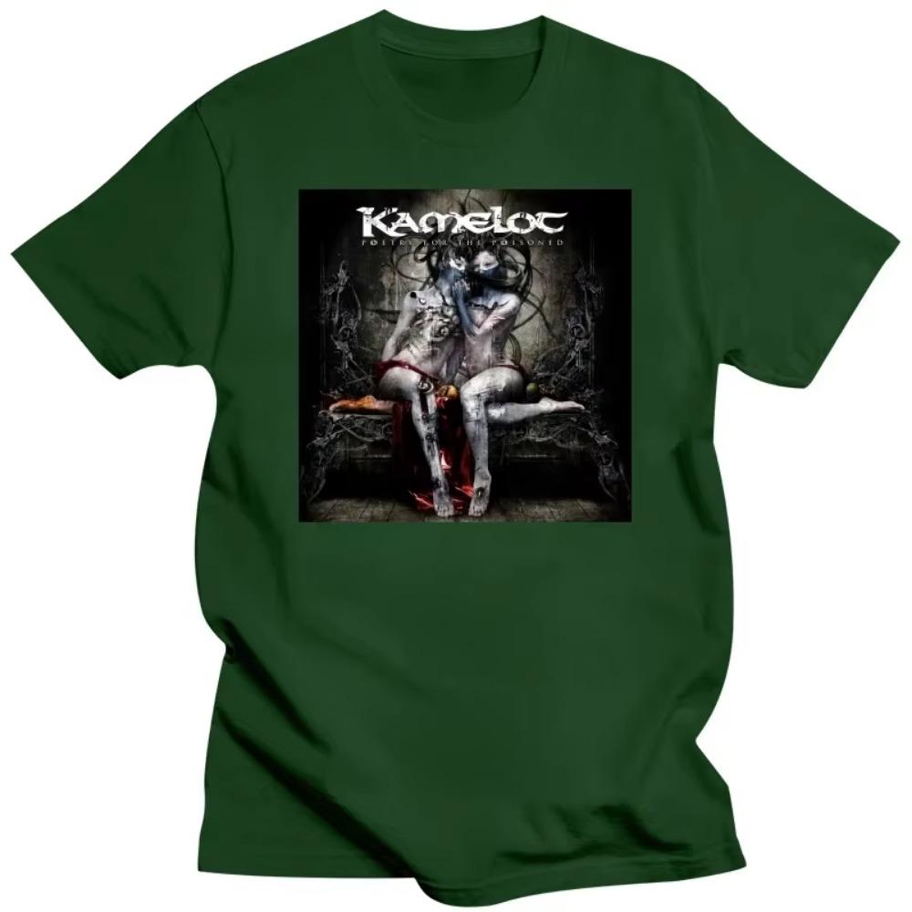 New Mens Fashion Power Metal Kamelot Casual T-shirts Hip Hop Tshirts Harajuku Styles Tops Clothing