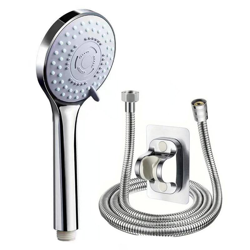 Pressurized Five-speed Filter Shower Head Home Bathroom Hotel Multi-function Shower Head Large Water Volume Handheld Spray Set
