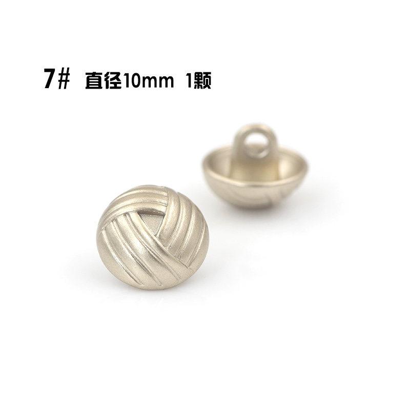 Metallspitze Ölknöpfe Hemdknöpfe Damen Strickpullover Kinderpullover Knöpfe