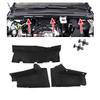 Motorhaubendämmmatte für Peugeot 3008 T84 2008~2016 2009 Motorabdeckung Unterer Liner Baumwolle Schalldämmende Hitzematte Teil Zubehör