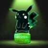 Pokemon Go Pikachu 16 LED 3D Nachtlicht für Kinder + Fernbedienung