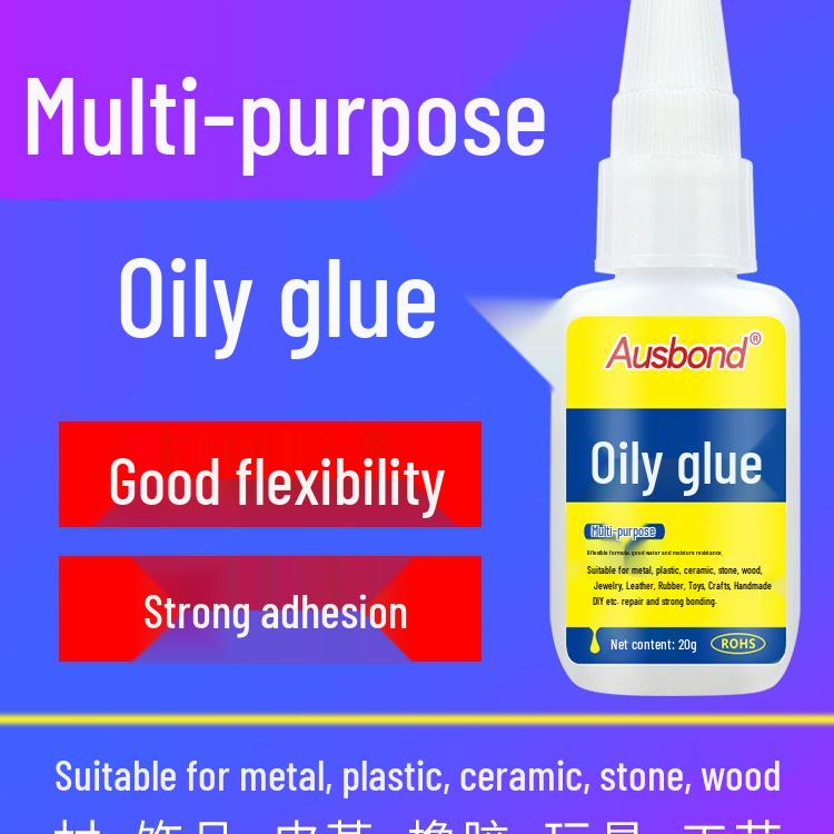 Multipurpose Waterproof Adhesive for Metal, Plastic, Shoes, and Wood