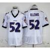 2026 Baltimore Ravens Rugby Jersey Retro Embroidered 20 52 Number Team Sports Uniform Men Women