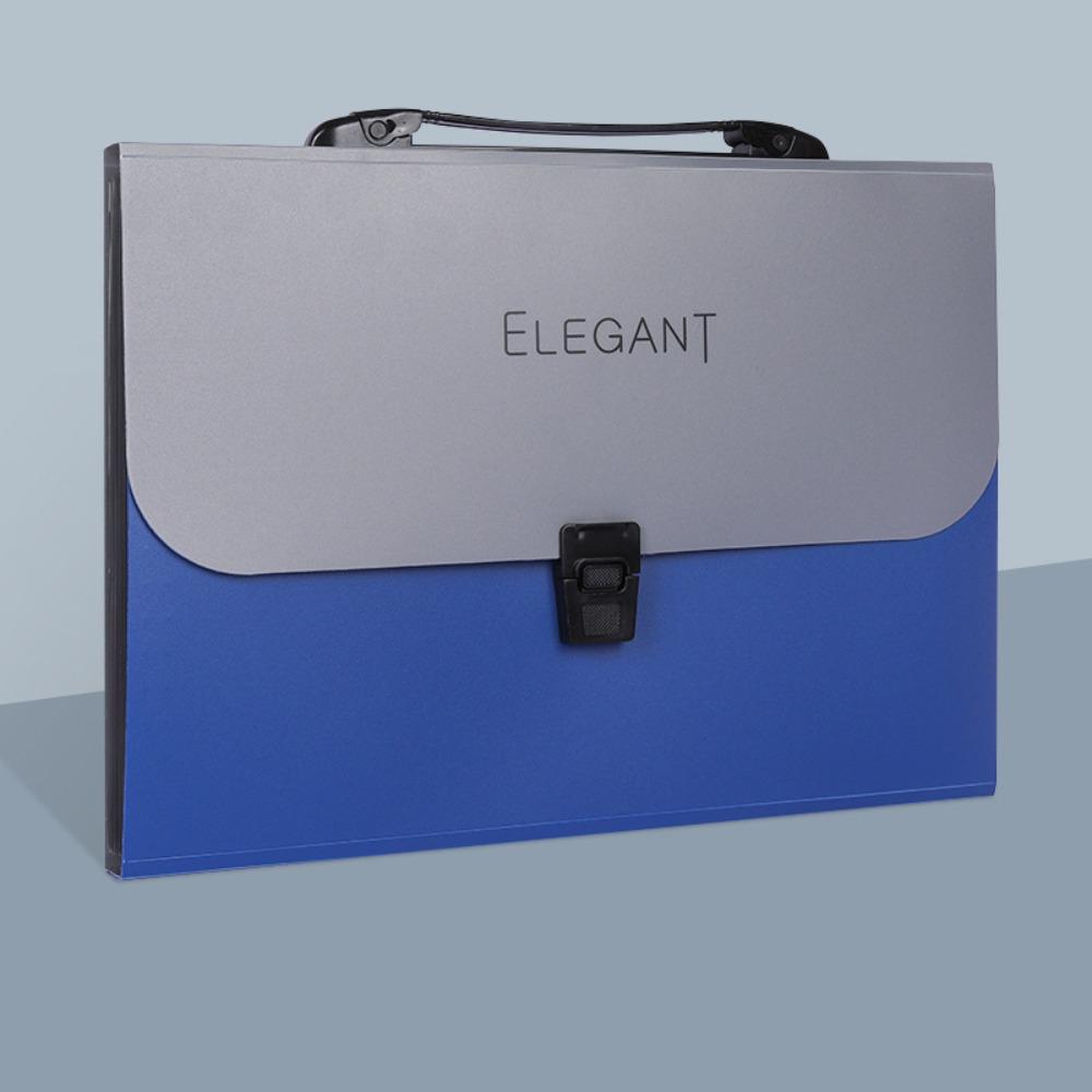 A4 Storage Briefcase 13 Layer Document Pack Portable Expanding File Folder