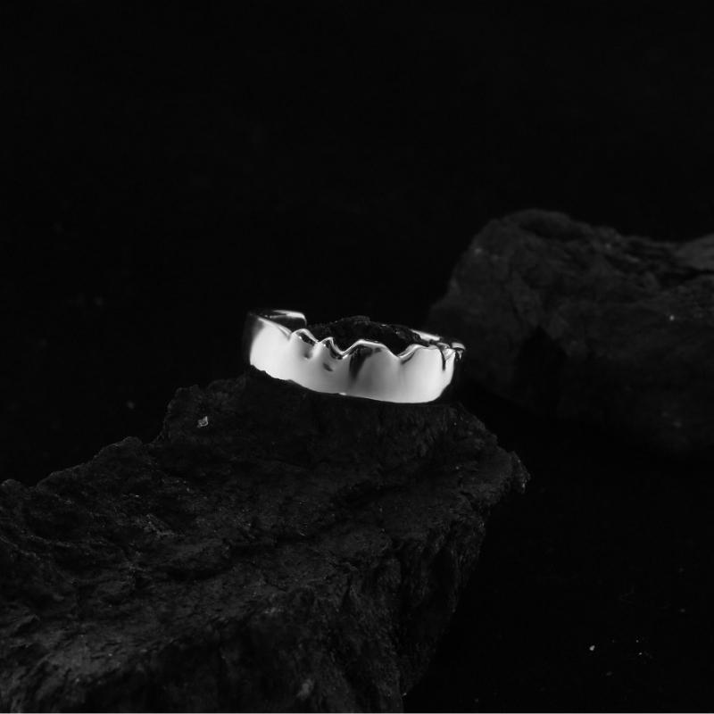 Shining Zircon Irregular Star Ring Fashion Exquisite Women Men Y2K Opening Adjustable Couple Rings Hiphop Girls Party Jewelry Gifts